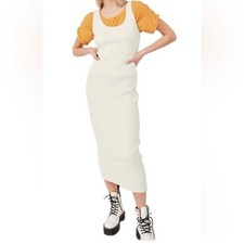 Free People Blaine Ribbed Tank Sweater Dress Size Large