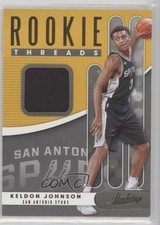 2019-20 Panini Absolute Memorabilia Rookie Threads Level 1 Keldon Johnson 0j99