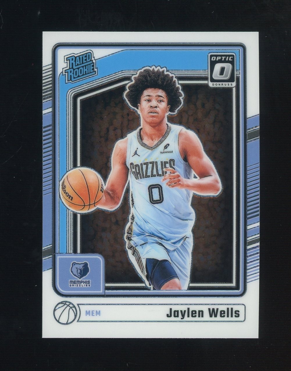 2024-25 Donruss Optic Rated Rookie #252 Jaylen Wells RC Rookie