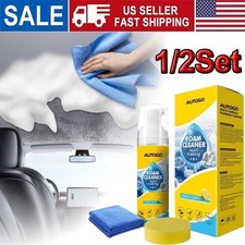 Multi-Enzyme Foam Cleaner,All-Purpose Deep Cleaning Spray For Car,Kitchen,Sofa