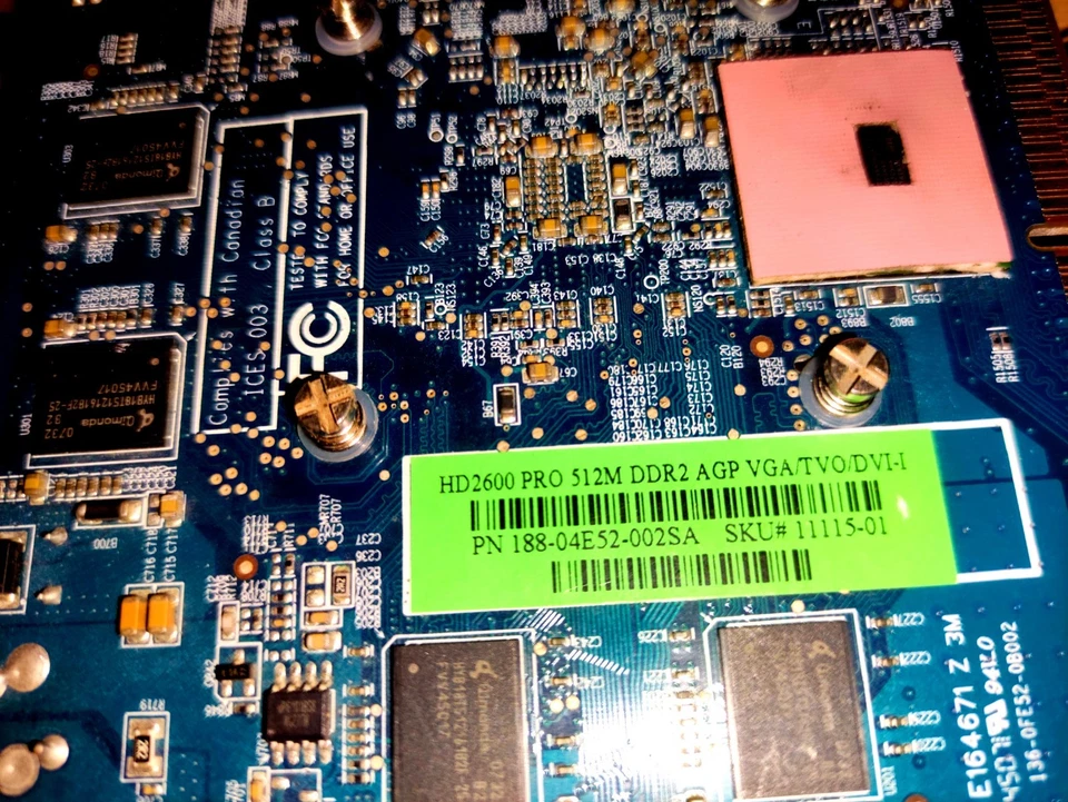 Sapphire ATI Radeon HD 2600 Pro 512MB RV630 AGP-8X DirectX 10 VideoCard - Image 4 of 4