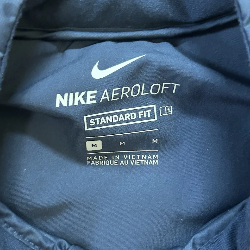 Nike AeroLoft Repel DOWN Quilted Golf Jacket Men’s Medium Navy CK5900-010 ACG - Image 3 of 4