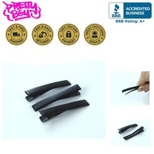 50Pcs Small Size Hair Clip for Adults DIY 35MM/1.37 Black Flat Alligator Clips