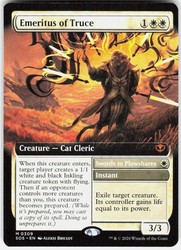 Emeritus of Truce (Extended Art) 309/444 - Secrets of Strixhaven MTG