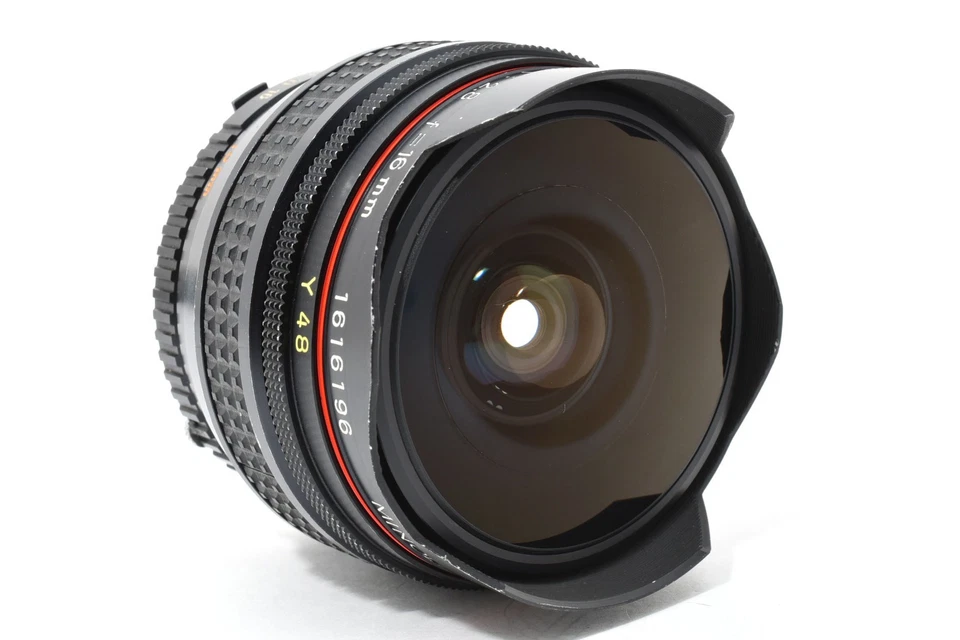 [Exc+5] Minolta MC Fish-Eye Rokkor OK 16mm f/2.8 MD/MC Mount MF Lens From JAPAN - Image 4 of 4