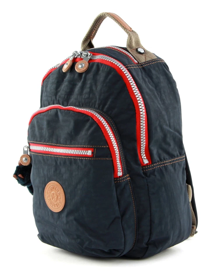 kipling Basic Eyes Wide Open Clas Seoul S Rucksack Tasche True Navy C blau Neu - Bild 2 von 4