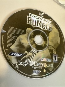 WWF Royal Rumble (Sega Dreamcast, 2000). Tested. Disc Only. Very Clean!