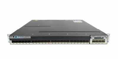 Cisco WS-C3750X-24S-E 24 x Gigabit SFP Switch 1 x C3KX-PWR-350WAC