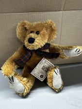 Boyds Bears Carter M. Bearington Mohair Gold Bear 1997 Mohair Bear Collection