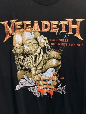 Trend! Megadeth Black Cotton Shirt Full size S-5XL HS493
