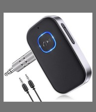 COMSOON Bluetooth Receiver for Car, Noise Cancelling 3.5mm AUX Bluetooth Car
