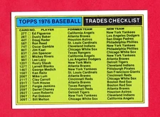 1976 Topps Baseball Card TRADED Complete Your Set   You Pick 309 - 649 NMMT