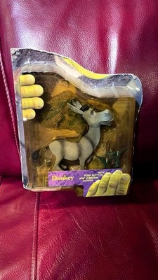 McFarlane Toys Shrek Donkey Action Figure with Push Button Jaw Jabberin New 2004
