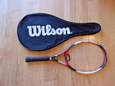 Wilson Hammer 6.4 Stretch 110 Tennis Racket - 4 1/2" Restrung 