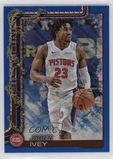 2025-26 Topps Holiday Holiday Metallic Blue Glitter Jaden Ivey #H37 1ny5