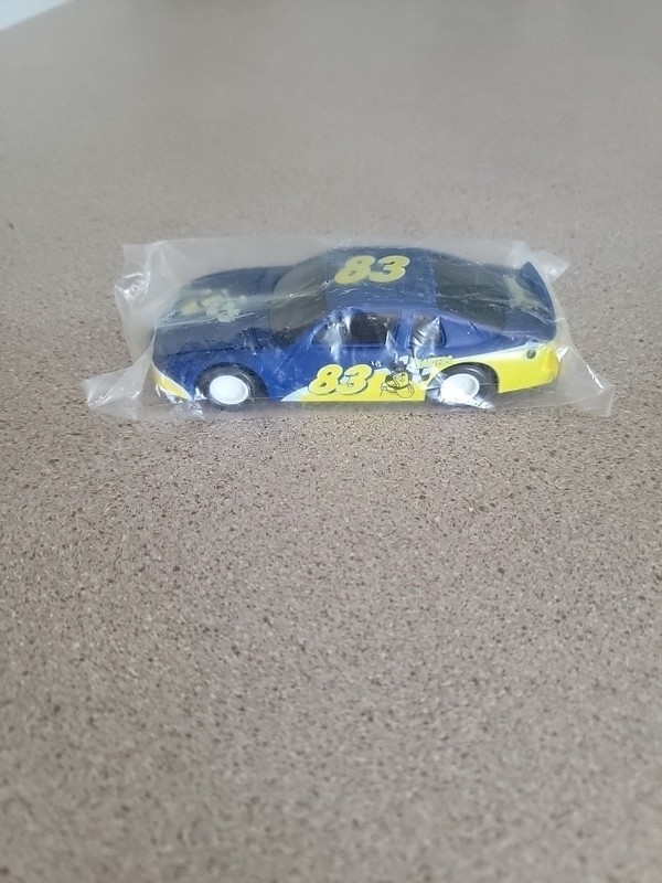 Planters Peanut Plastic Race Car sealed 