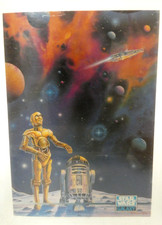 VINTAGE STAR WARS GALAXY #291 C-3PO R2-D2 TOPPS 1995 COLLECTOR CARD