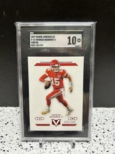 2019 Panini Chronicles - Vertex Patrick Mahomes II #V-21 Red /199