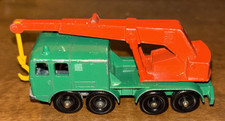 MATCHBOX LESNEY NO. 30 8 WHEEL CRANE TRUCK DIECAST