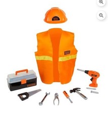 BLACK DECKER Junior Carpenter Dress Up Set New