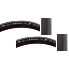 Pack of 2 Panaracer Closer Plus Tire 700 x 23 Clincher Folding Black 60tpi