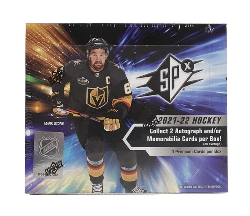 2021/22 UPPER DECK SPX HOCKEY HOBBY BOX