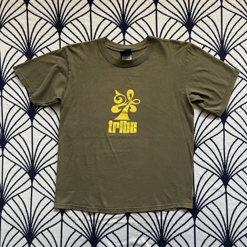 Vintage Y2K Nujabes Hydeout Productions Tribe Records Compilation Album T-shirt