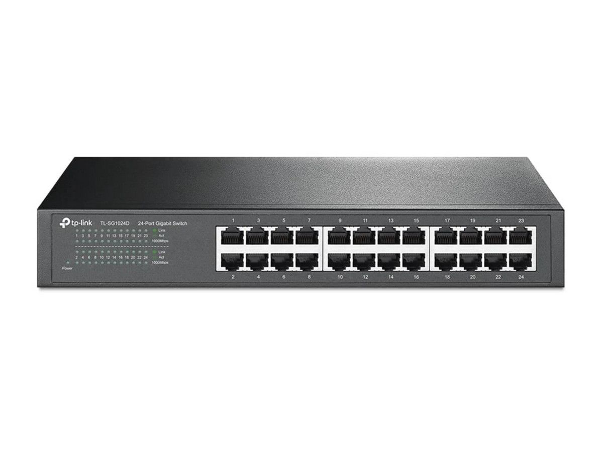 Tp-Link 24X Port Desktop Gigabit Unmanaged Switch Tl-Sg1024d - Bild 3