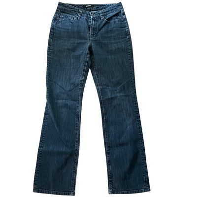 Rosner Holly Jeans Women 4 Dark Blue Bootcut Stretch Denim Minimalist Classic