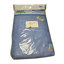 Vintage/Y2K Baby Looney Tunes Blue Crib Sheet