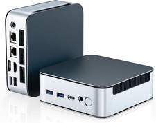 AMD Ryzen Mini PC Getorli 5300U 16GB 512GB Dual 2.5G LAN