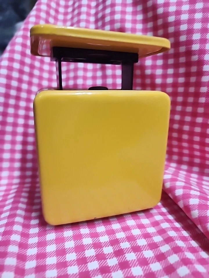 Кухонные весы Dulton Company Limited из желтого металла 5 x 3,5 дюйма весят в фунтах фунтов - Изображение 4 из 4