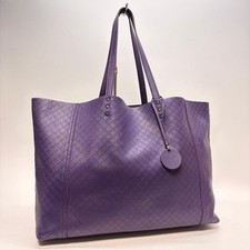 Bolso de Mano Bottega Veneta Púrpura Intreccio Mirage