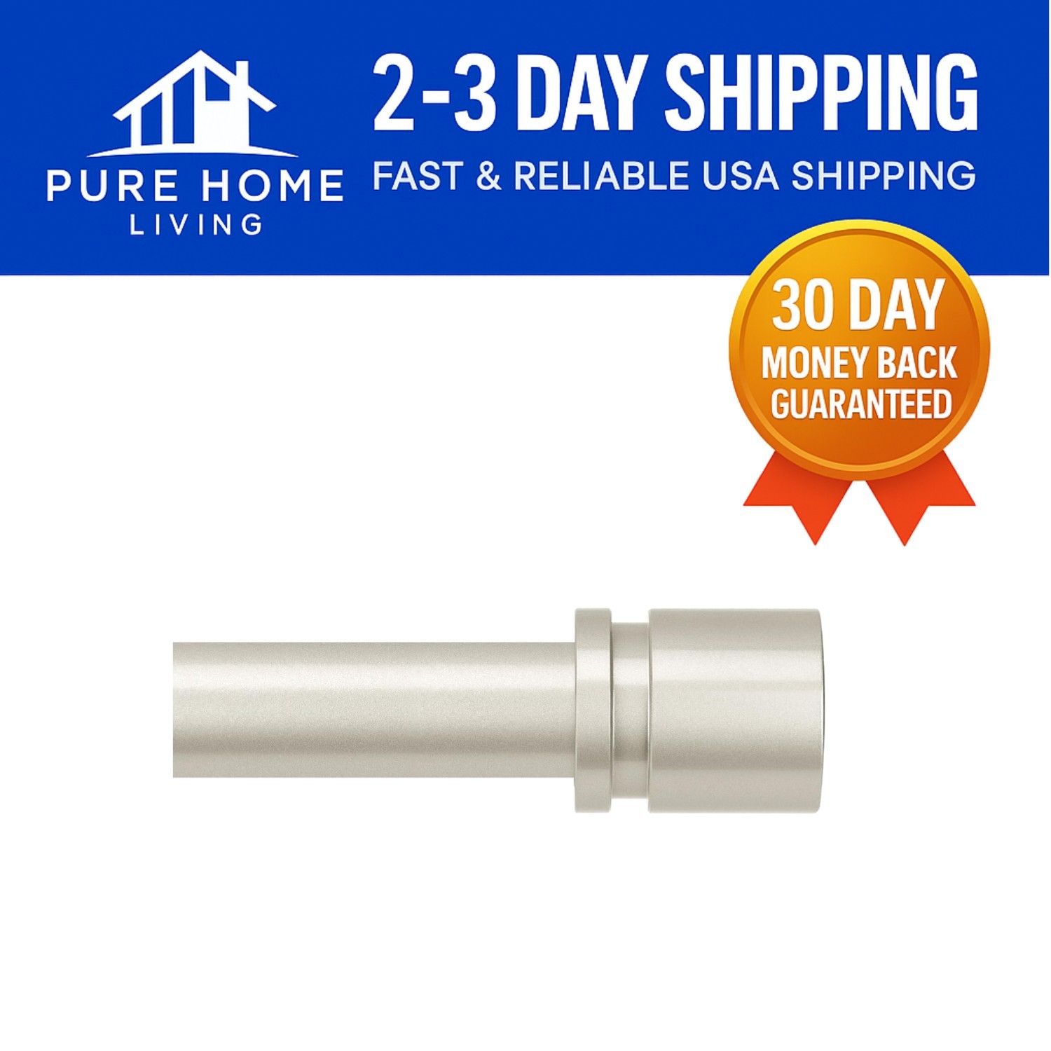Curtain Rod, Easy Install, Quality Design