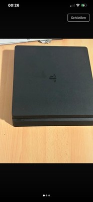 Sony PlayStation 4 Slim Heimkonsole / PS4 Konsole in Schwarz