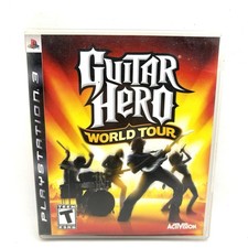 PS3 Guitar Hero World Tour Sony PlayStation 3 Complete CIB