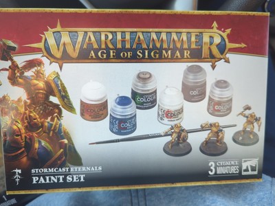 2024 ver. Stormcast Eternals Paint Set Warhammer Age of Sigmar