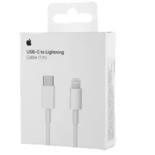 Genuine Apple MQGJ2ZMA/A USB-C to Lightning 1m/3ft Charging Cable - White