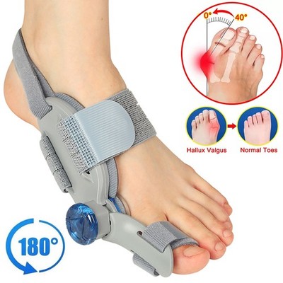 Bunion Fix Toe Valgus Corrector Big Toe Straightener Adjustable for Men & Women