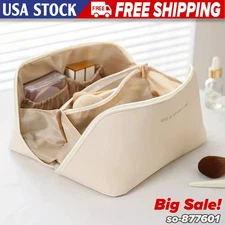 Travel Makeup Bag – Luxury Cosmetic Organizer Pouch with Zipper for Women