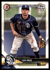 Luis Urias 2018 Topps Bowman #TH-LU Padres MLB READ FREE SHIPPING AutographDen