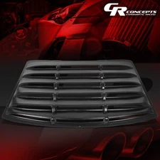 REAR WINDOW SUN SHADE LOUVERS STYLE SCOOP COVER GUARD FOR 94-04 MUSTANG COUPE