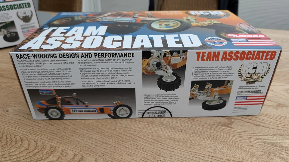 Team Associated RC10 40 Year Anniversary Edition, new in box, sealed - Bild 3 von 4