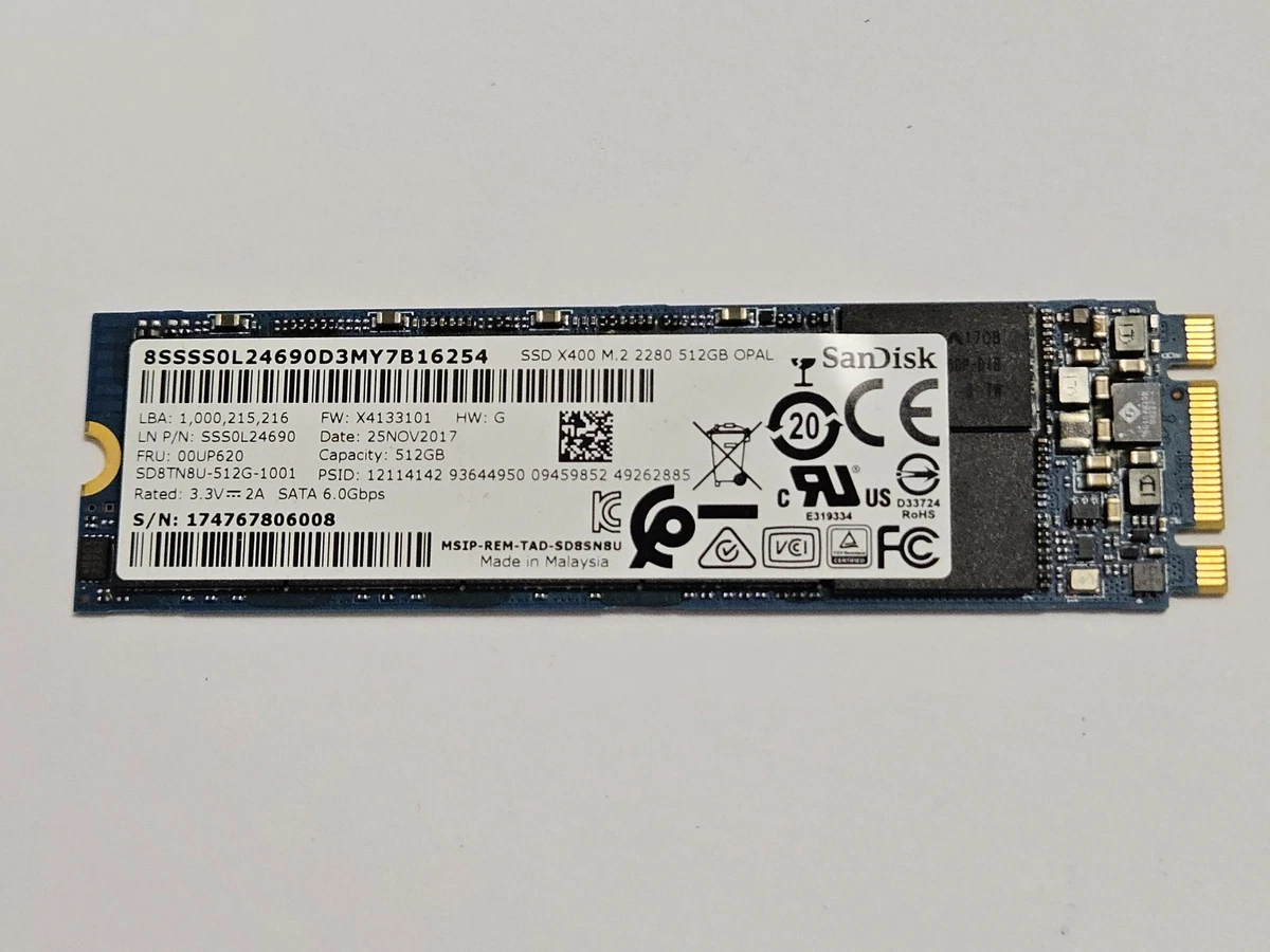 SanDisk M.2 Interface 512 GB Solid State Drives for sale | eBay