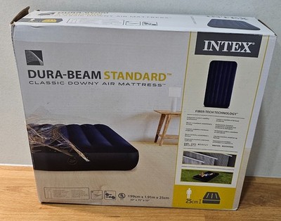 Intex Indoor und Outdoor Luftbett Twin Airbed aufblasbar 191 x 99 x 25 cm 64757