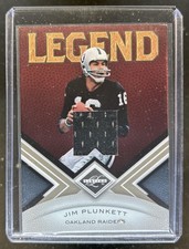 2010 Panini Limited Jim Plunkett Threads Jersey #/199 Raiders