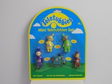 Vintage Teletubbies mini Teletubbies Set von 1996 exklusives Minifigurenset OVP
