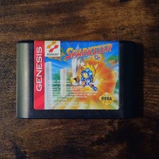 Sparkster (Sega Genesis, 1994) Authentic Tested and Working