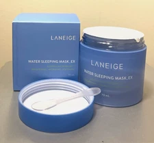 LANEIGE Water Sleeping Mask_EX  70ml/2.3oz NIB Factory Sealed Jar with Spatula
