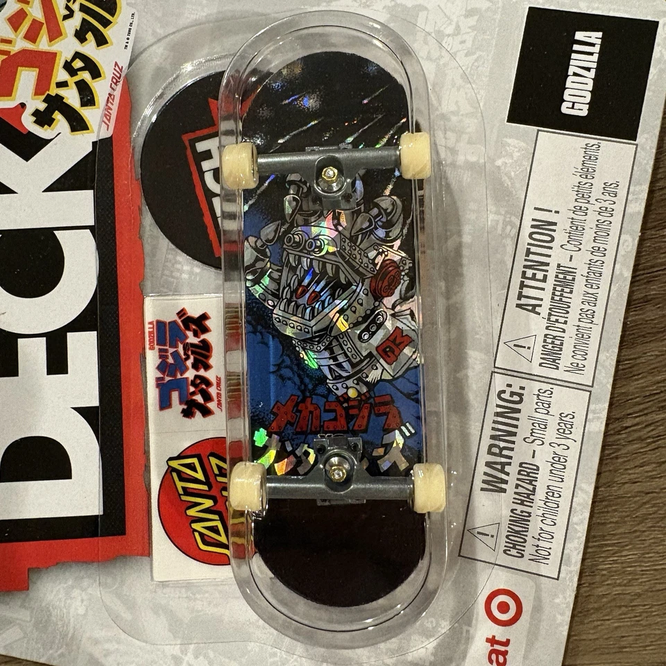Tech Deck - Santa Cruz Skateboards x Godzilla - Target Exclusive Fingerboard - Image 3 of 4